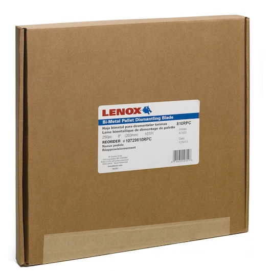 Lenox Pallet Dismantling Reciprocating Saw Blades
