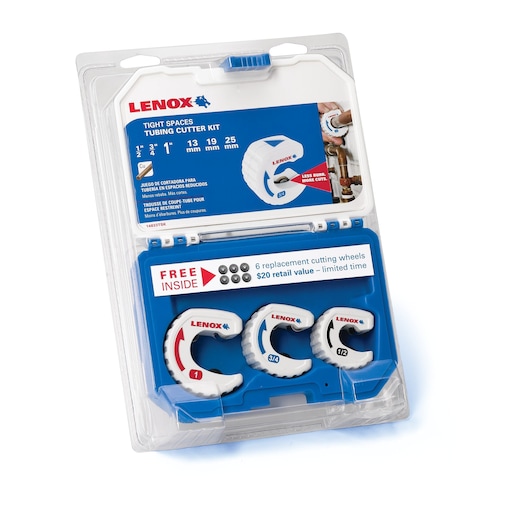 3 pc Tight Space Tubing Cutters Kit