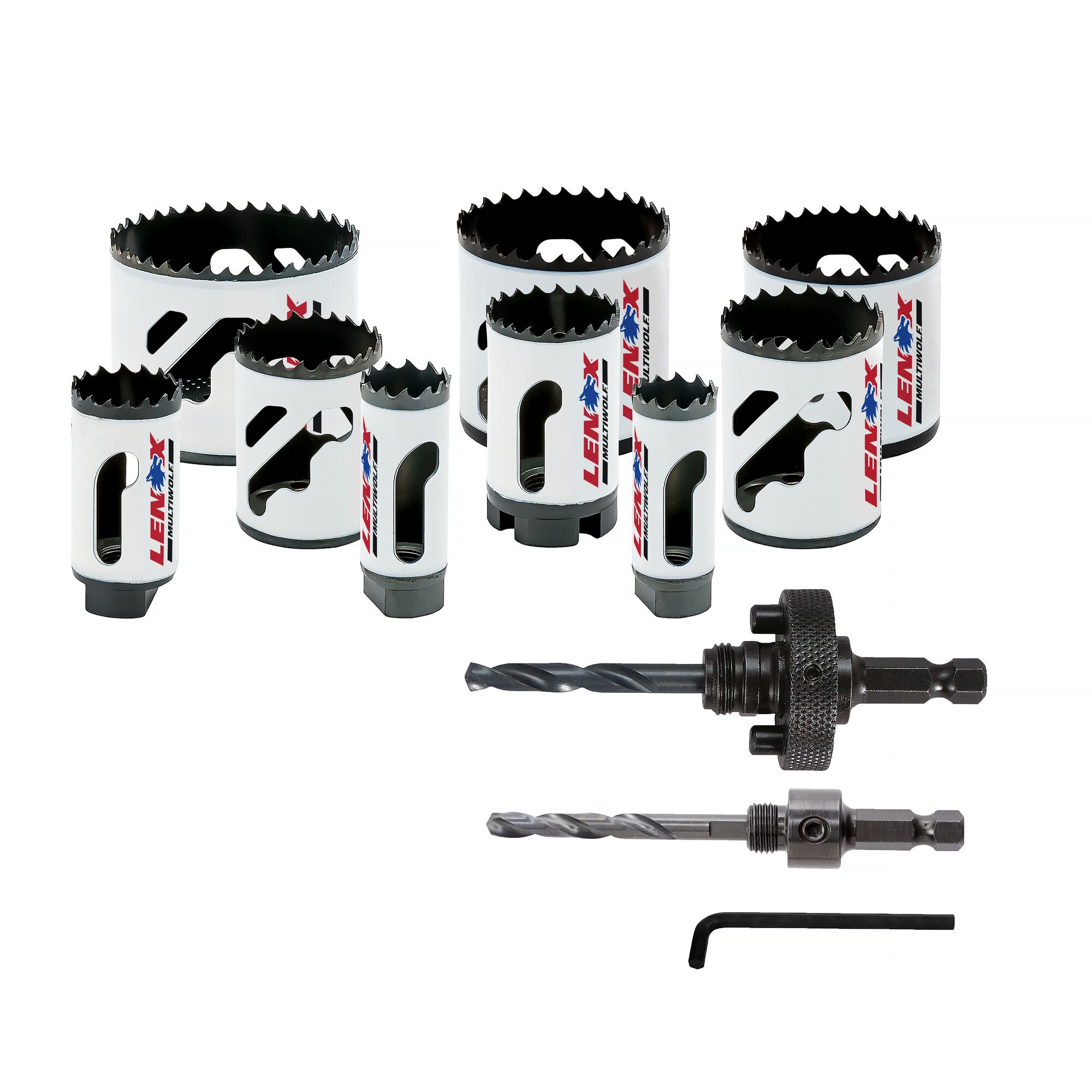 Electrician/Plumber Bi-Metal SPEED SLOT® Hole Saw Kit (13 pc.) | LENOX