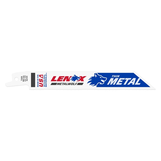 LENOX Bi-Metal Reciprocating Saw Blade, 6-Inch, 24 Tpi on white background