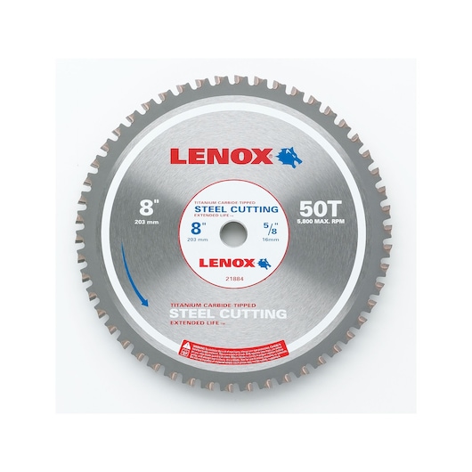 8" 50TPI Metal Cutting Circular Saw Blade