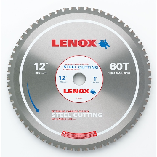 12" 60TPI Metal Cutting Circular Saw Blade