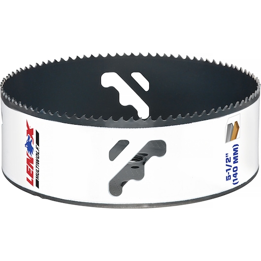LENOX 3008888L HOLESAW T3 88L 5 1/2 140MM 1/BX front view.