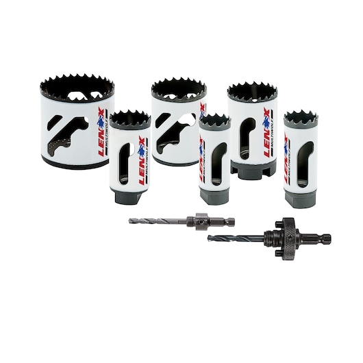 Refrigeration Hole Saw Kit (8 pc.)