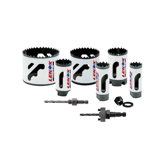 Plumber Hole Saw Kit (9 pc.)