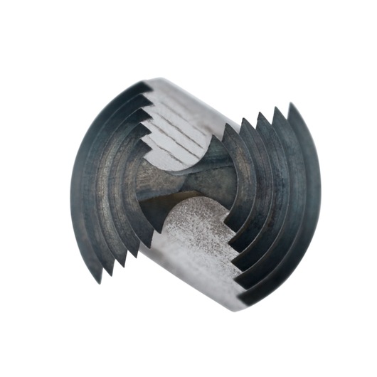 LENOX pipe reamer 30884VB4, close-up front angle, showing sharp metal cutting edges on white background