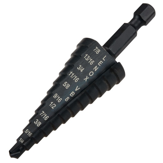 Lenox Vari-Bit Step Drill Bit Kit, 6 Piece