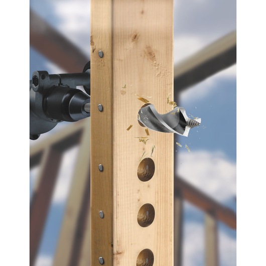 6" x 1" Bi-Metal Utility Wood Drill Bits