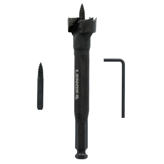 Lenox 1787512 Bi-Metal 1-1/8" Self Feed Bit front view."
