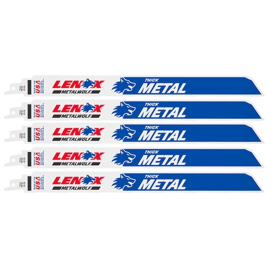5 Blades Horizontal, Head-On
