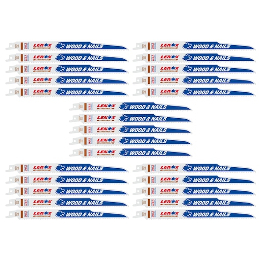 25 Blades Horizontal, Head-On