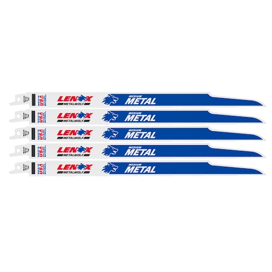 5 Blades Horizontal, Head-On