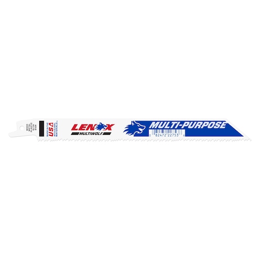 8" 10TPI MULTIWOLF™ WAVE EDGE™ Reciprocating Saw Blades (50 Pack)