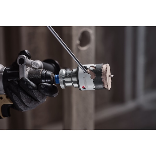 LENOX® SPEED SLOT® Bi-Metal Hole Saw plug removal