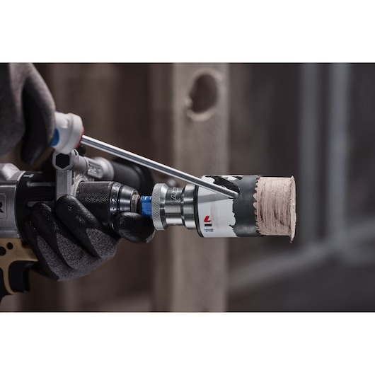 LENOX® SPEED SLOT® Bi-Metal Hole Saw plug removal