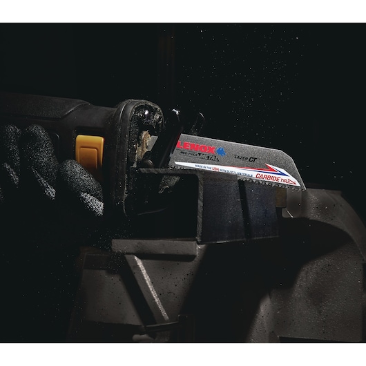 Lazer CT™ Carbide Tipped Reciprocating Saw Blade 152 x 25 x 1.3mm 10TPI 1/PK