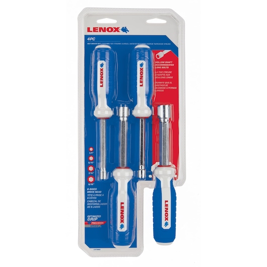 Lenox® 4 Pc Nut Driver Set