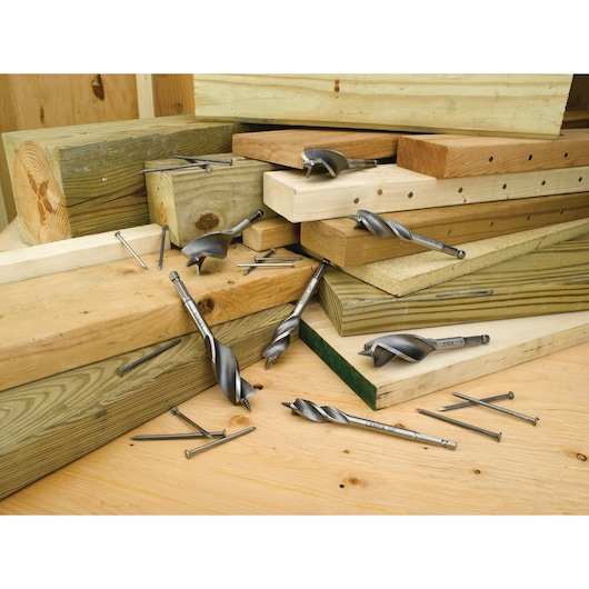 Bi-Metal Utility Wood Drill Bits