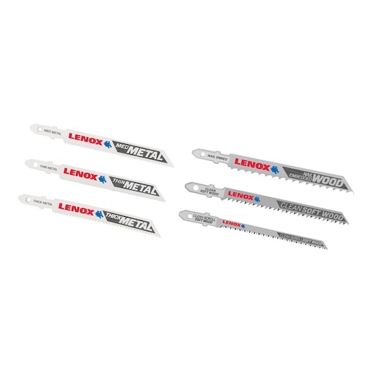 Metal Cutting Jig Saw Blades 92 x 10 x 0.9 18TPI 3/PK