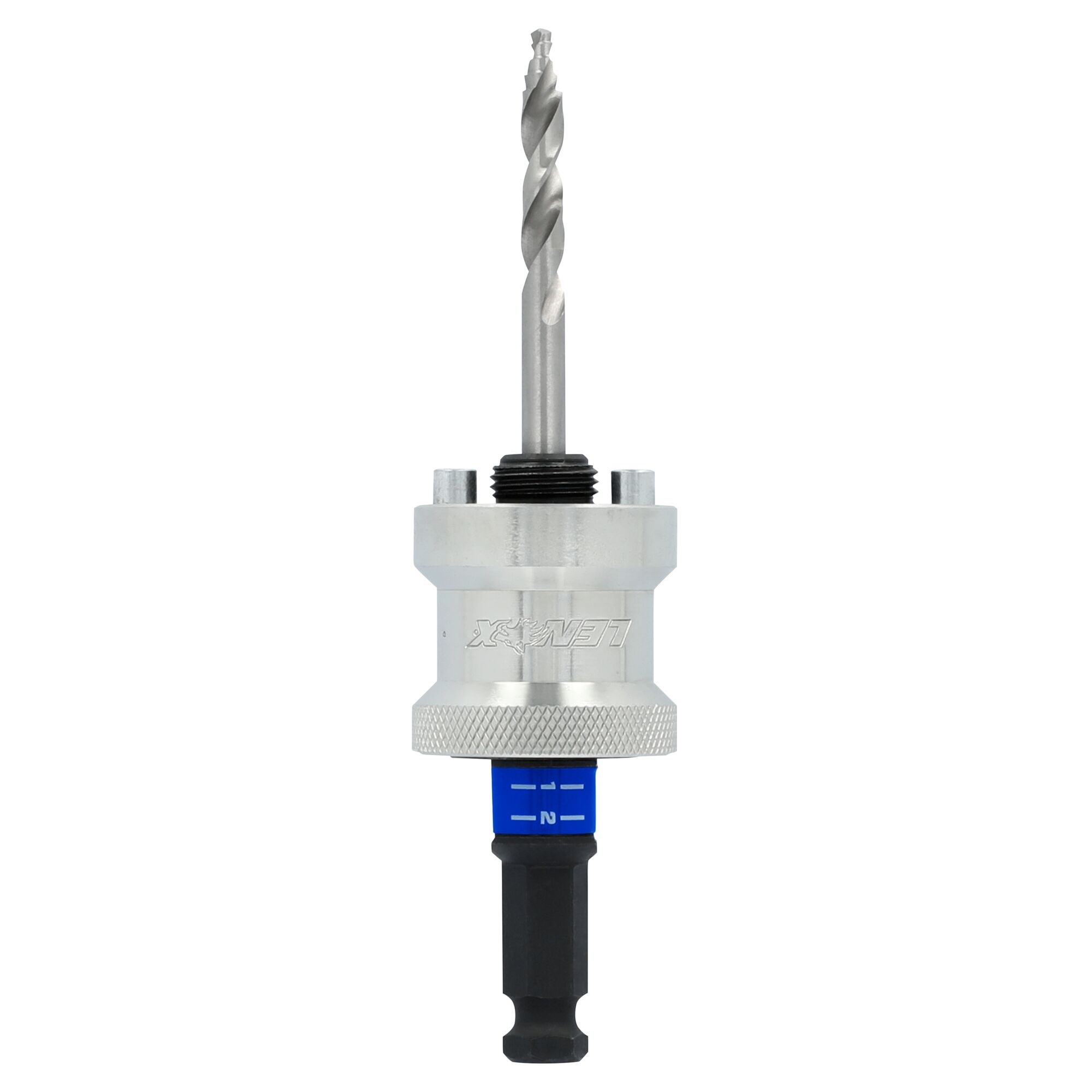 SNAP-BACK® Quick Change Hole Saw Arbors 2L 12.7mm 32 - 210mm | LENOX