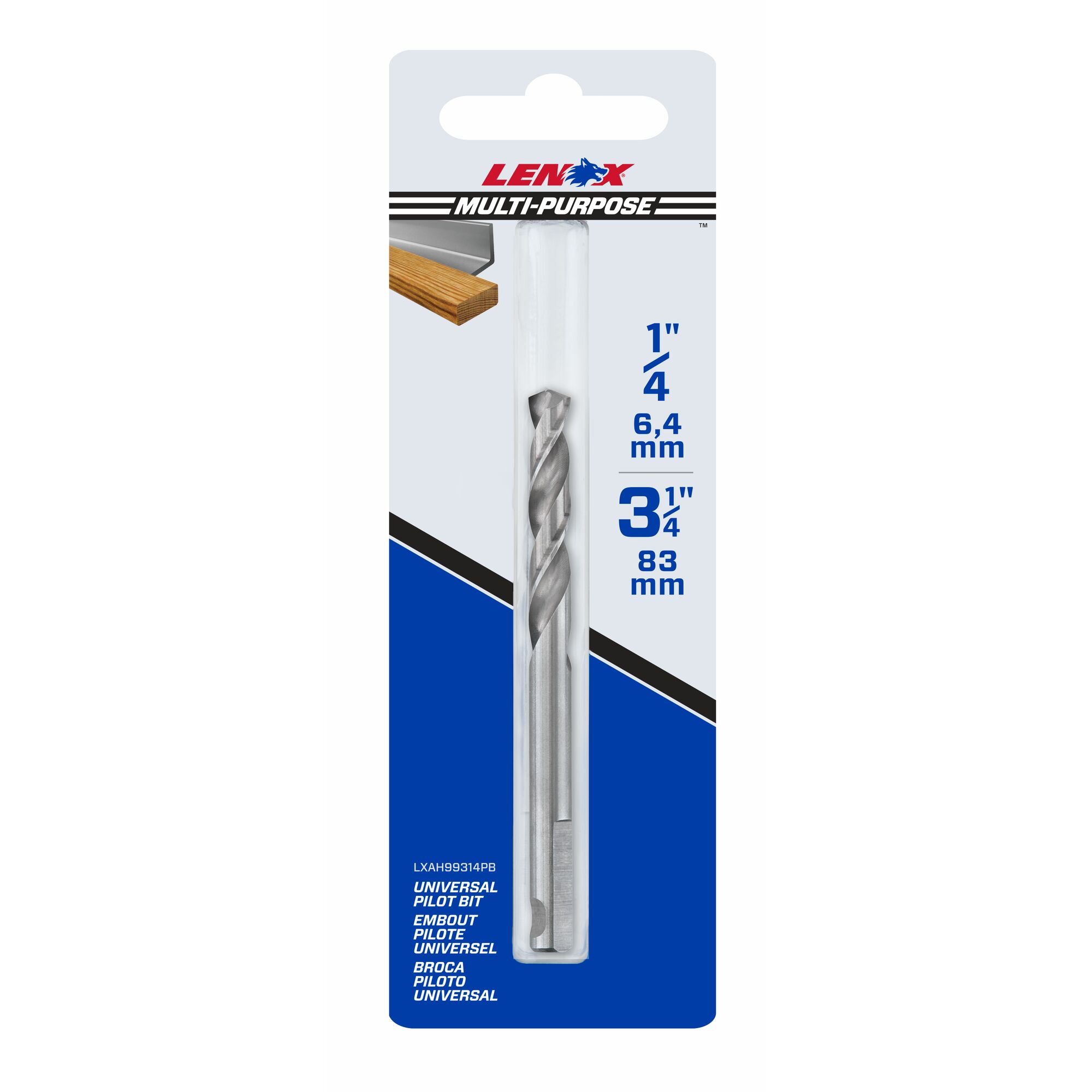 Pilot drill top bit