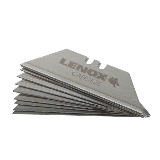 Carbide Edge Knife Blades with Small Dispenser 10 pack