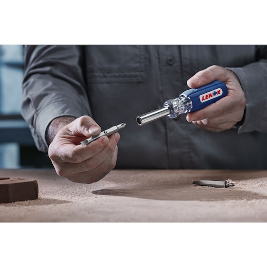 LENOX® Screwdriver Application changing bit