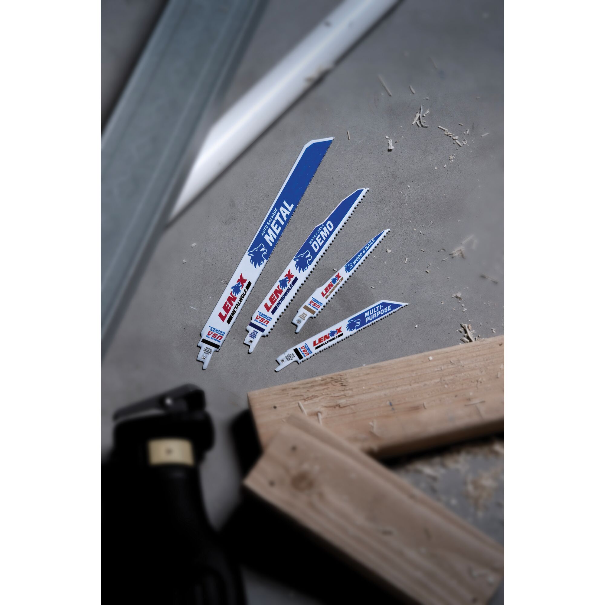 MULTIWOLF™ WAVE EDGE™ Reciprocating Saw Blades 10 TPI 152 x 19 x